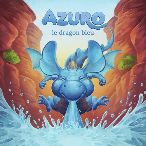 Azuro le dragon bleu