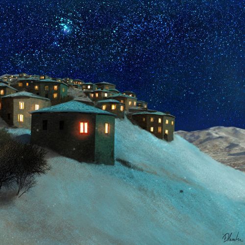 Зима в горах Армении