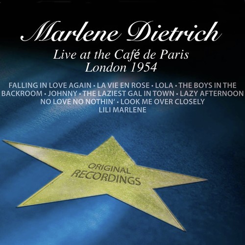 Marlene Dietrich Live at the Café De Paris London 1954