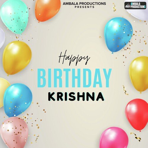 Happy Birthday Krishna cover art