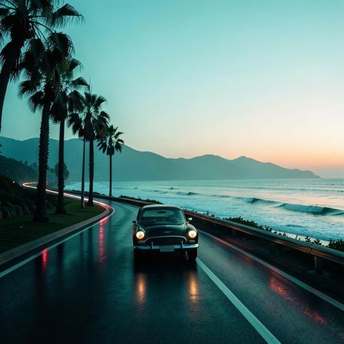 Lofi Mellow Malibu Ride Vault