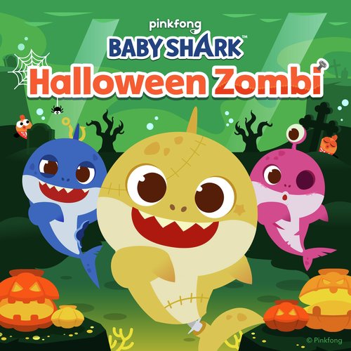 Tiburones de Halloween cover art