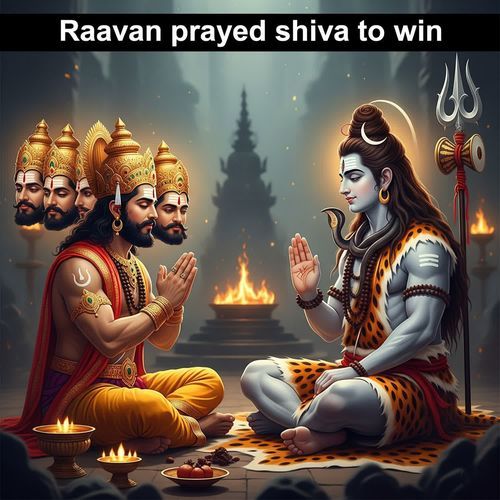 Raavan Prayed Shiva To Win
