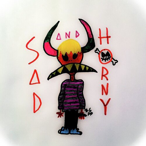 SAD & HORNY cover art