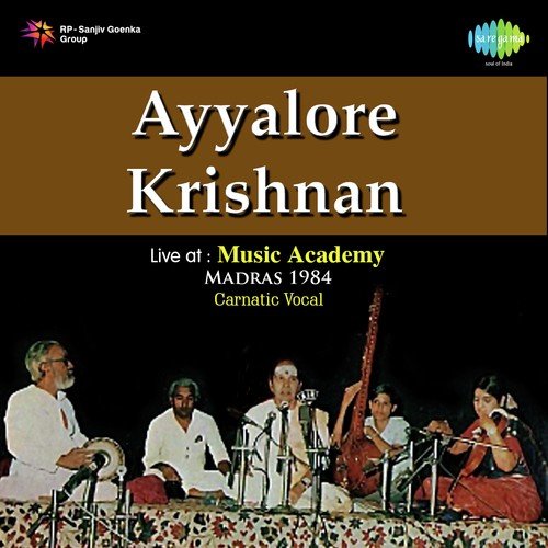 Ayyalore Krishnan Live At Music Academy