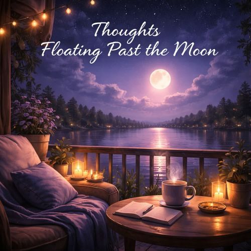 Thoughts Floating Past the Moon