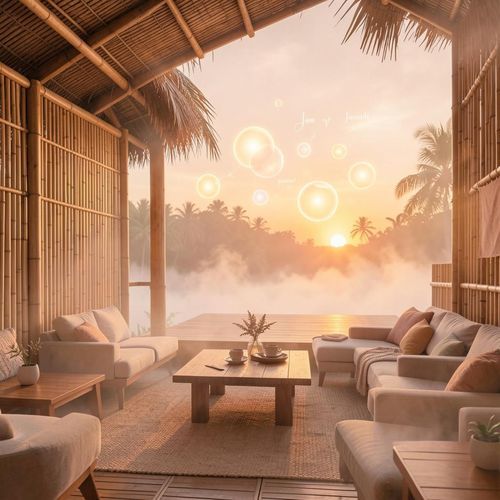 Afro House Silent Bali Cafe Groove
