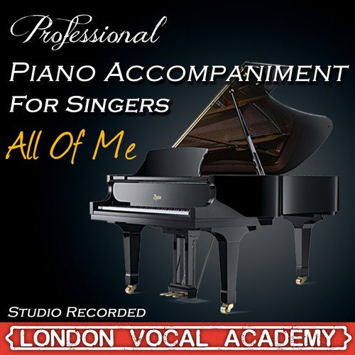 All of Me ('John Legend' Piano Accompaniment) [Professional Karaoke Backing Track]