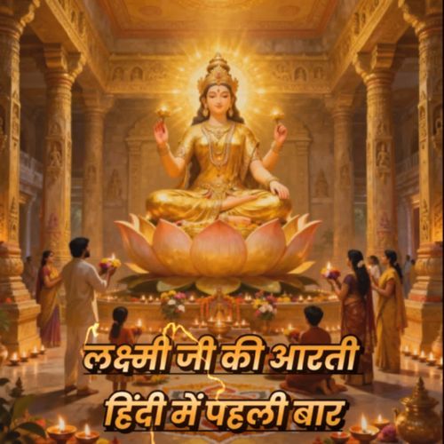 लक्ष्मी जी की आरती हिंदी में पहली बार