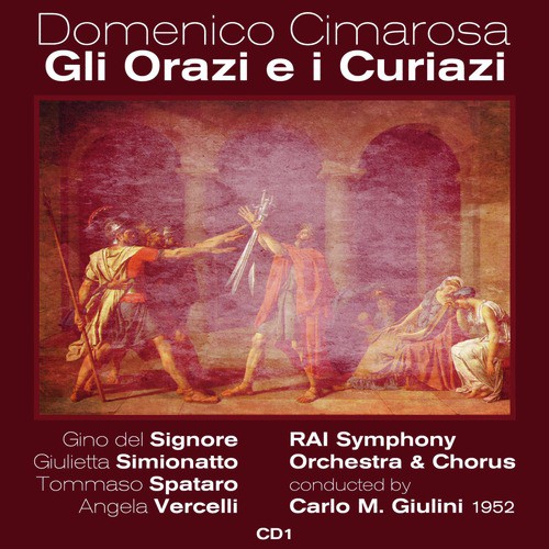 Domenico Cimarosa - Gli Orazi e i Curiazi (1952), Volume 1_poster_image