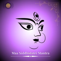 Om Devi Siddhidatryai Namah ( Maa Siddhidatri Mantra / Shlok / Stotra / Jap )-CQUmbhlyX30