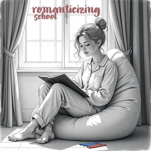 romanticizing school: cozy lofi music for studying_poster_image