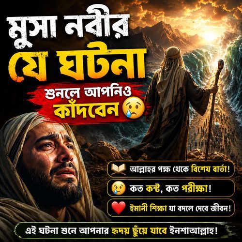 হযরত মুসা (আ.) এর জীবনের অবিশ্বাস্য ঘটনা