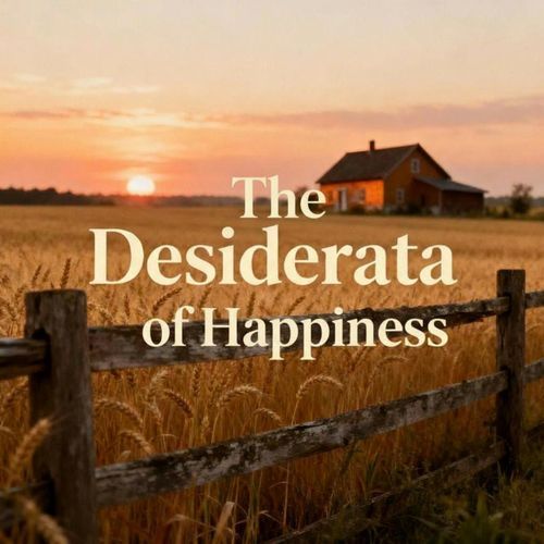 The Desiderata of Happiness