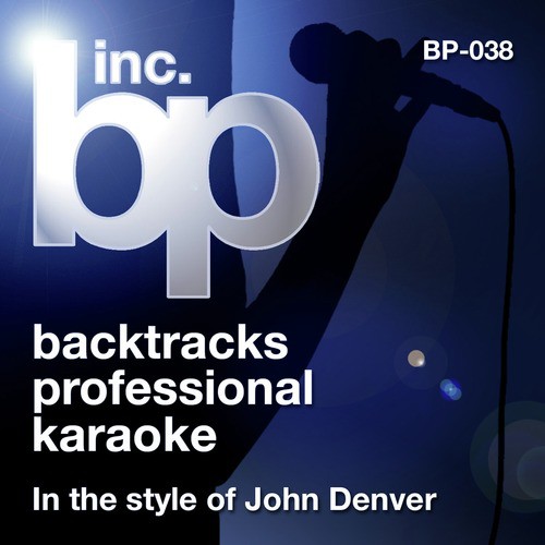 Karaoke: In the Style of John Denver - EP