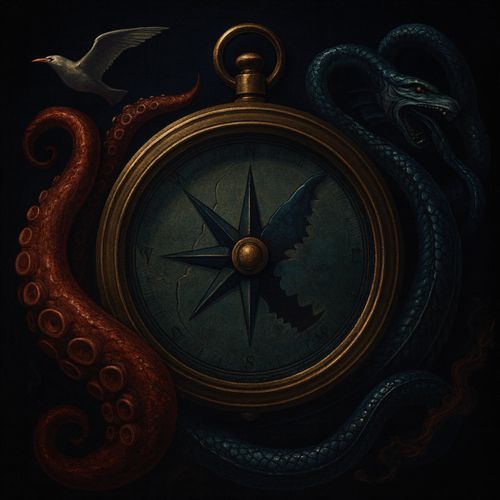 Sperm Whale Hunter of the Black Below (sea version) cover art