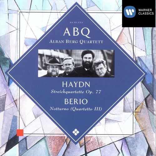 Haydn: String Quartets, Op. 77 - Berio: Notturno (Quartetto III)