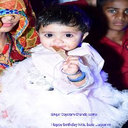 Happy birthday kittu bata Jaipur m