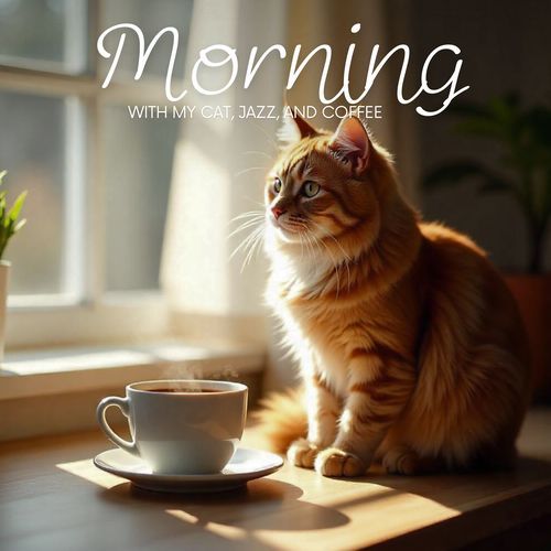 Morning with My Cat, Jazz, and Coffee_poster_image