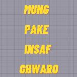 Mung Pake Insaf Ghwaro
