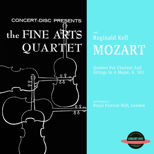 Quintet For Clarinet And Strings In A Major, K. 581