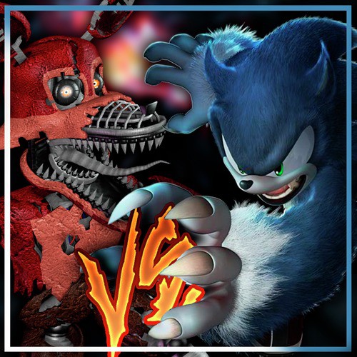 Sonic Werehog vs Nightmare Foxy - Rap Battle