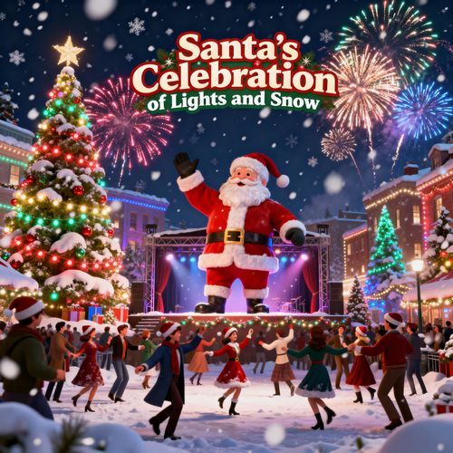 Santa’s Celebration of Lights and Snow