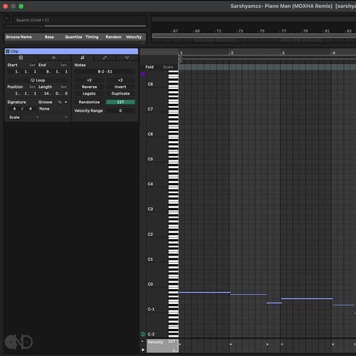 Piano Man (MOXHA Remix) cover art