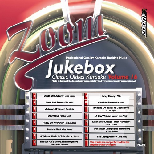 Zoom Karaoke Jukebox Oldies 16