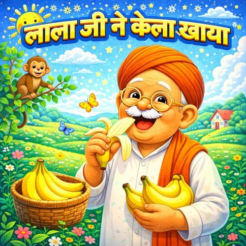 Lala ji ne kela khaya