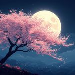 moonlit sakura