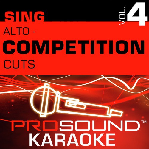Competition Cuts - Alto - Pop/Rock (Vol. 4)