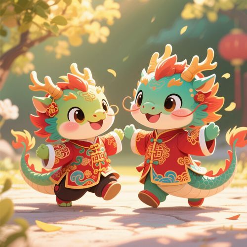 可爱的小龙