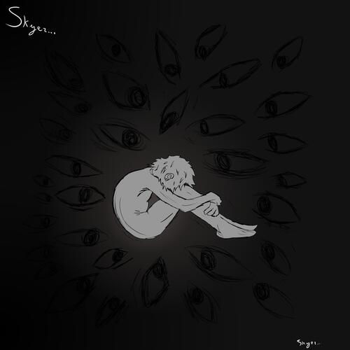 Quiero descansar en una silla y colgarme de los brazos formados por mis traumas cover art