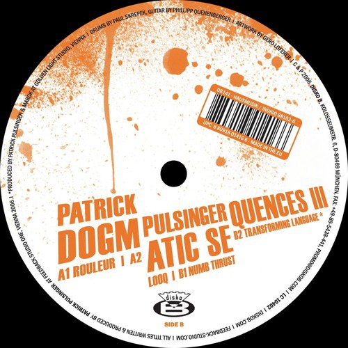 Dogmatic Sequences III