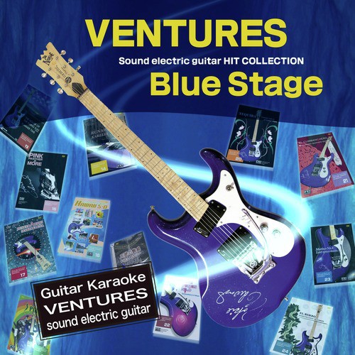 VENTURES Sound Electric Guitar Hit Collection Blue Stage Guitar Karaoke