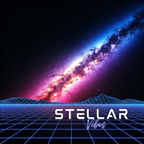 Stellar Vibes: Nighttime Synthwave Atmosphere