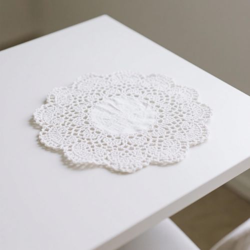 Doily On Table cover art