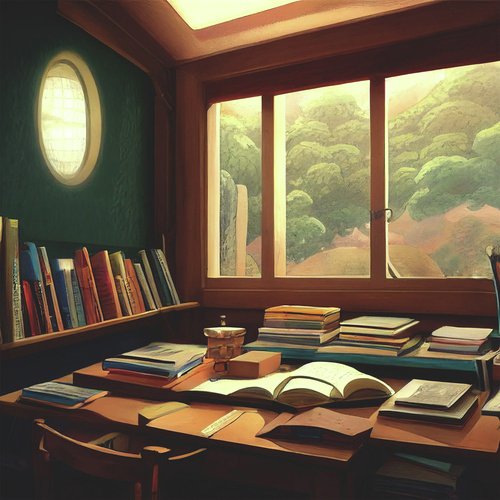 Ghibli Castle: Study Room