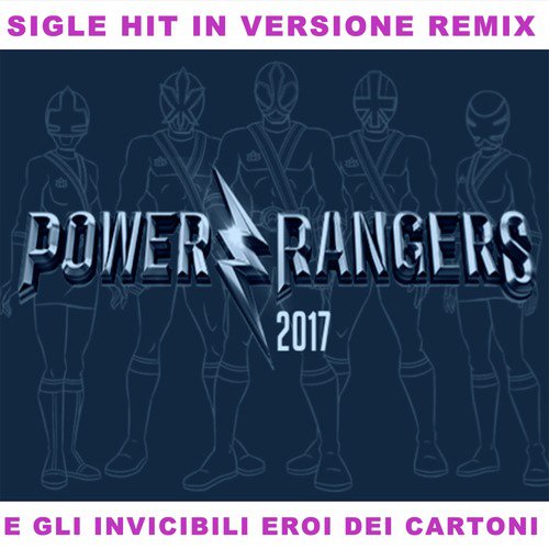 Power Rangers e gli eroi dei cartoni