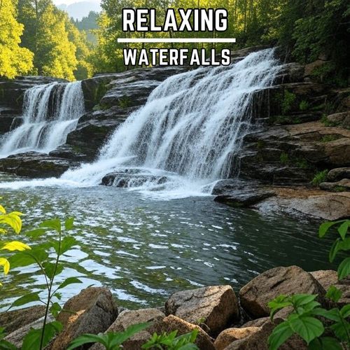 Serene Waterfall Flow