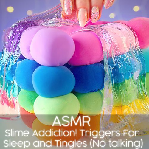 ASMR Blue snow slime cover art