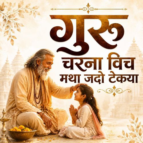 Guru Charna Vich Matha Jado Tekeya