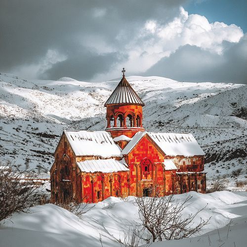 Под небом зимней Армении