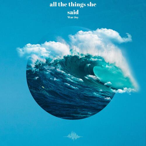 all the things she said tekkno (slowed + reverb) cover art