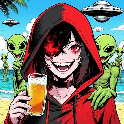 Drinking With Alien