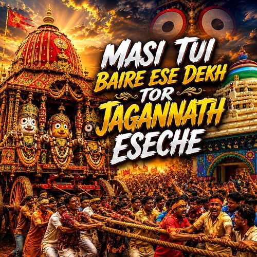 Masi Tui Baire Ese Dekh Tor Jagannath Eseche