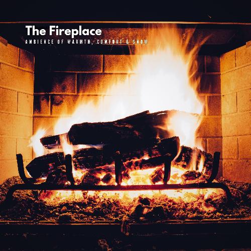 the fireplace.