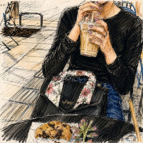 Café y galletas