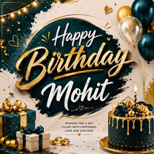 Happy Birthday Mohit